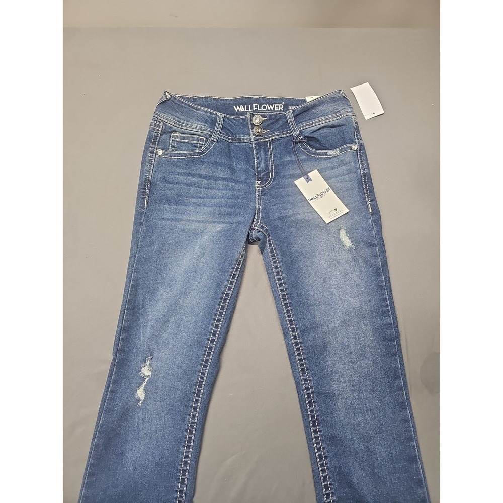 Wallflower Womens Jeans Size 5/27(30x32) Luscious Curvy Fit Bootcut - Picture 4 of 14